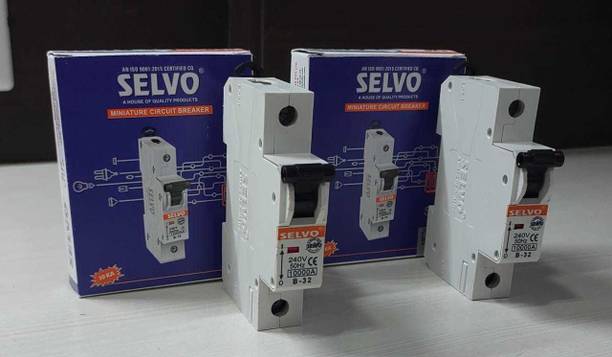 Selvo B-32 SINGLE POLE GSELSPB12082E (PACK OF 2) MCB