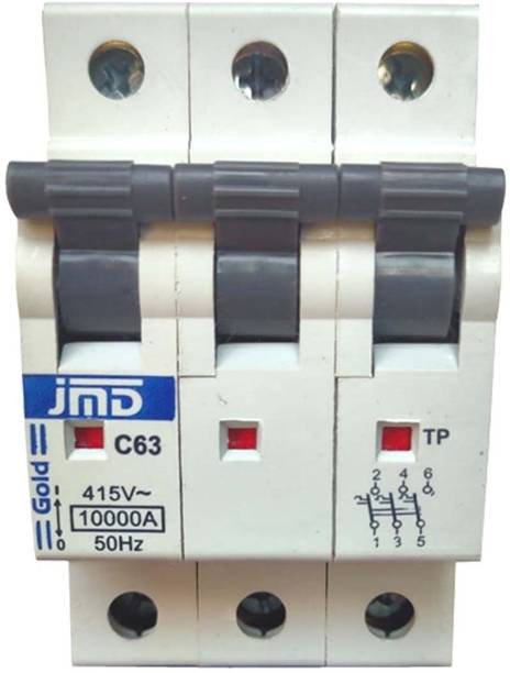 jmD Gold 63A C Curve Three Pole MCB JMD63ATP MCB