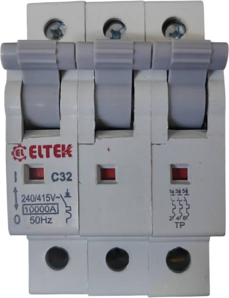 ELTEK 32A THREE POLE MCB THREE POLE MCB 32A MCB