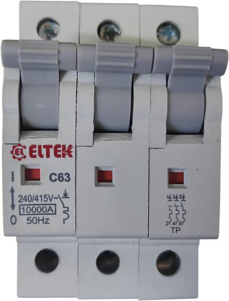 ELTEK 63A THREE POLE MCB THREE POLE MCB 63A MCB