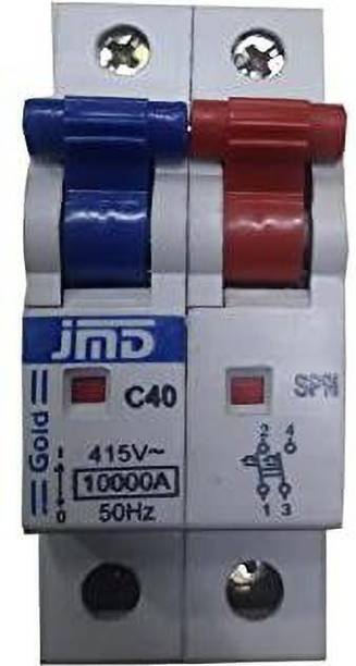 jmD Gold 40A C Curve SPN Single Pole Neutral Mcb JMD40ASPN MCB