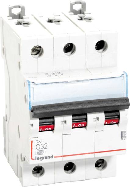 Legrand 408658 - 32A TP 10kA C ~ AC:415V DX3 MCB 408658 MCB