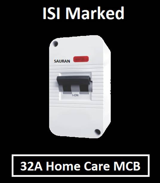 Sauran EAP218.1 ISI Marked 32A MCB Switch Electrical Home Care MCB
