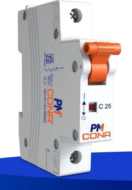 PM Cona TripRite C Type MCB 25A SP (3125) MCB