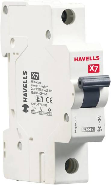 HAVELLS X7 Precise Performer MCB 10A DHMYCSPM010 MCB