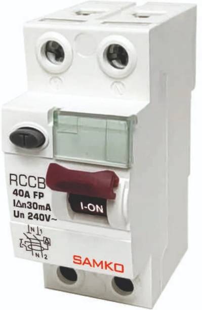 SAMKO RESIDUAL CURRENT CIRCUIT BREAKER (RCCD/ELCB)DP SRBD-102 MCB