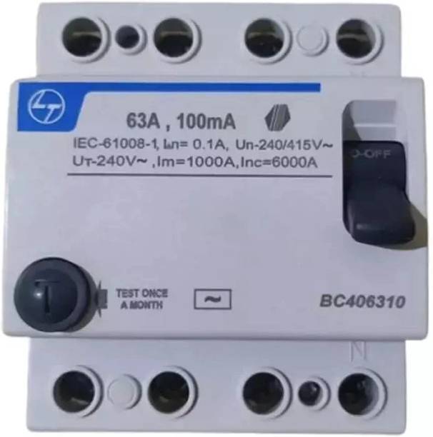L&T RCCB BC406310 MCB