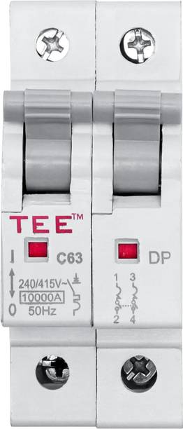 The Elite Electrotek Double Pole MCB Circuit Breaker,240V AC,Overload Protection, Home and Industrial MCB DOUBLE POLE 20 AMP MCB