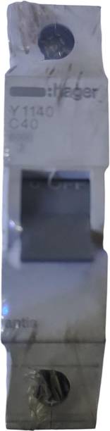 Hager Single Pole MCB 40A Y1140 MCB