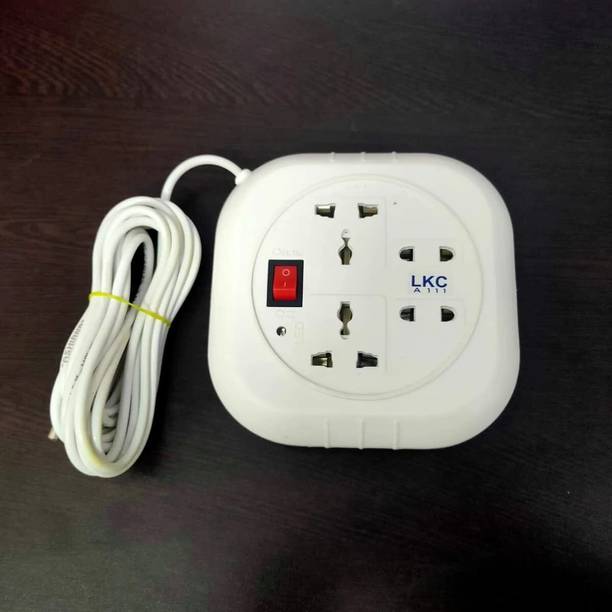 JPACK LKC A111 Multi Plug Extension Board with 4 Universal Socket home and office use 4  Socket Extension Boards