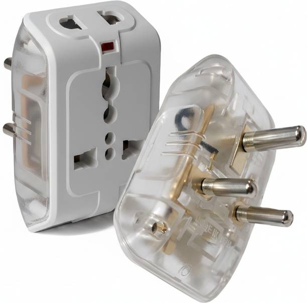 VBR's Group Worldwide Travel Adapter | Extension Board | 3-Pin Multiplug | 1 Year Warranty | 6 A Three Pin Socket