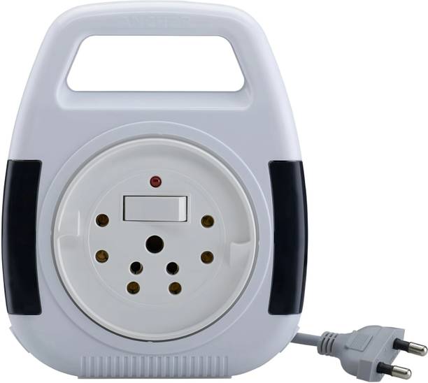 ANCHOR Cherry flexi chord 2 pin 4meter 5208 Extension cord with sockets and switch 6 A Five Pin Socket