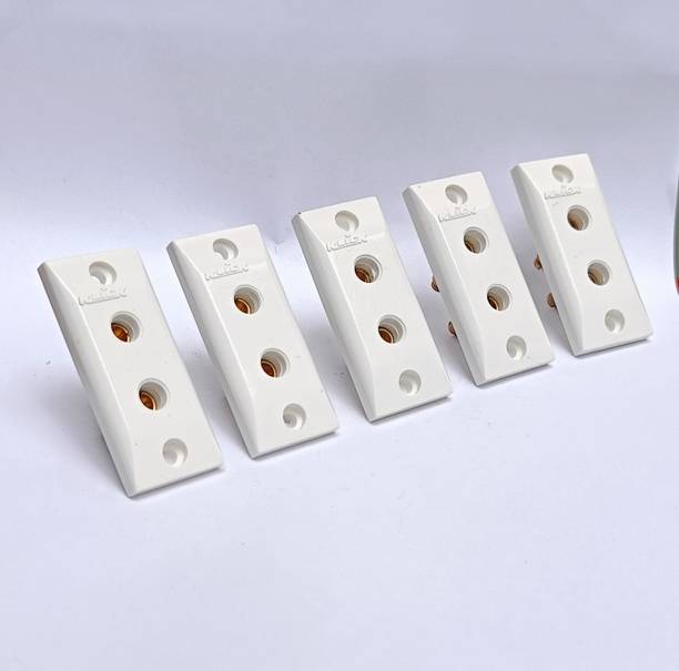 KLICK Smart Socket 2 Pin 6Amp,240V AC,| Electrical Socket Heavy Duty With Brass Parts 6 A Two Pin Socket