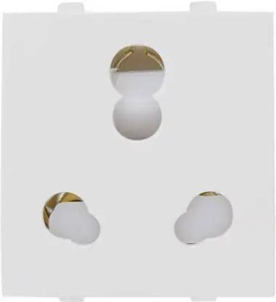 CANDLE Modular Roma Fitting 15amp. Power 5 Pin Socket With Safty Shutter 15 A Three Pin Socket