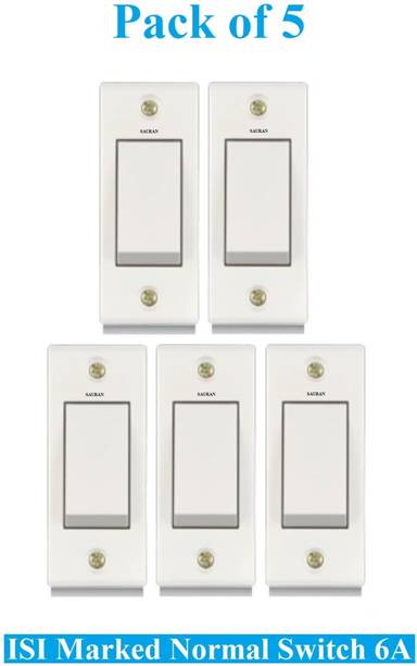 Sauran 6 A One Way Electrical Switch