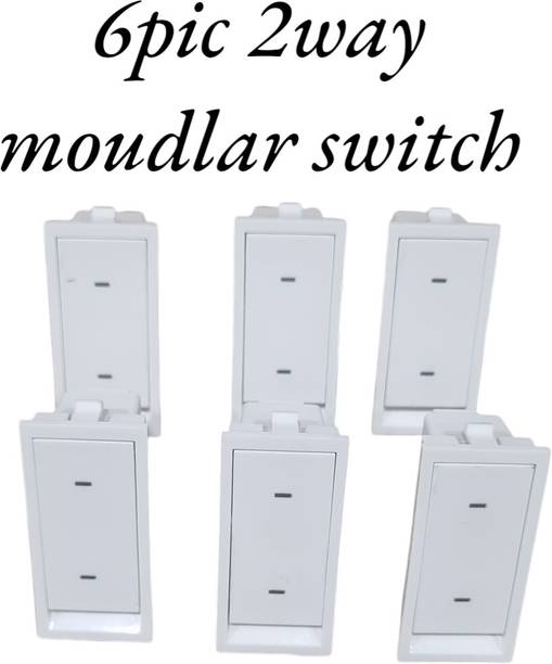 SARA flat modular switch 10 A Two Way Electrical Switch
