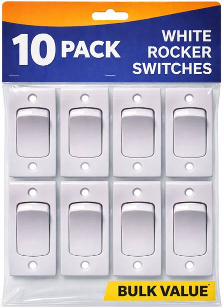 CANDLE Normal 6amp. Switch Set C-3 With Side Screws 6 A One Way Electrical Switch