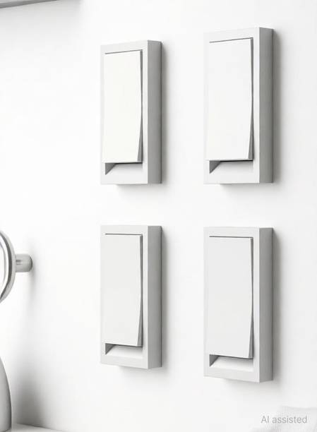 CANDLE Modular Roma Fitting FLAT 5amp. Unbreakable FR Switch 5 A One Way Electrical Switch