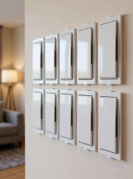 CANDLE Modular Roma Fitting 5amp. One Way Switches 5 A One Way Electrical Switch