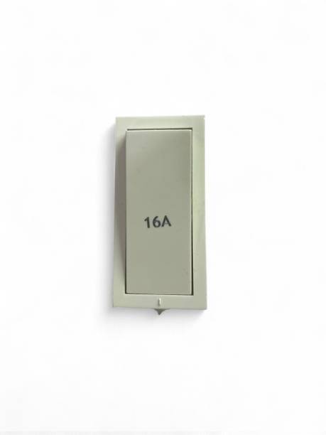 Dewon Electric Dewon Electric 16A 1 Way Modular Switch | Heavy Duty White Electric Switch | 16 A One Way Electrical Switch