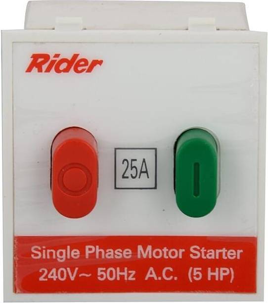 ANCHOR RIDER-(47425) MOTOR STARTER SP, 25 A One Way Electrical Switch