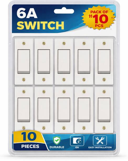 CANDLE Normal 6amp. Sumo Switch With Side Screws 6 A One Way Electrical Switch