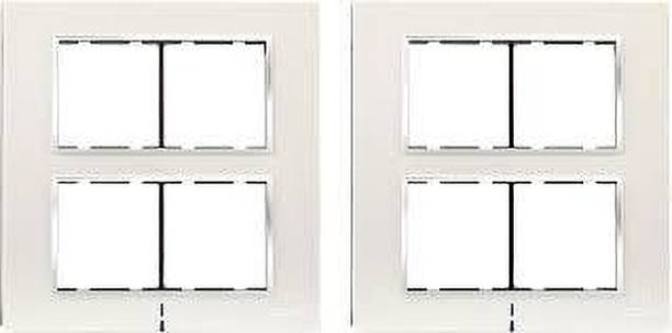 PM Cona Status Square 8M (10709) Pack of 2 Plates Wall Plate