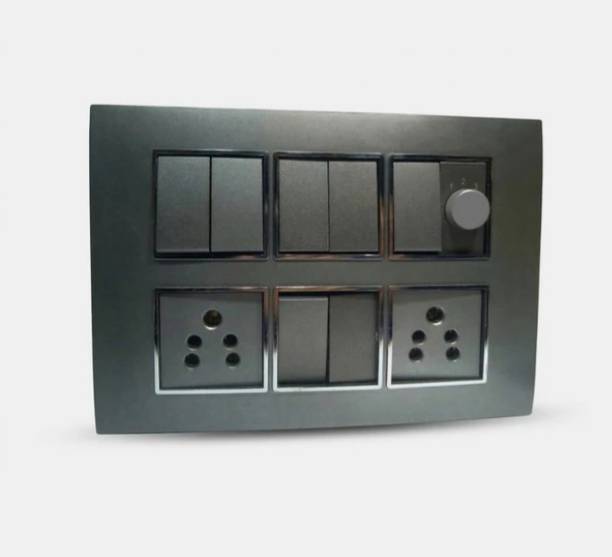 BAHUL WALL PLATE FITTED SWITCHES ®ULATER WITH OUT BOX Wall Plate
