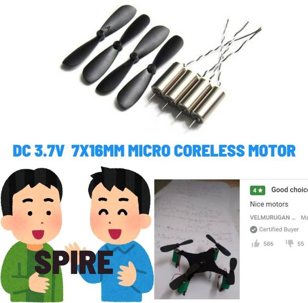 Spire School Science Project Mini Drone Motor Motor Control Electronic Hobby Kit