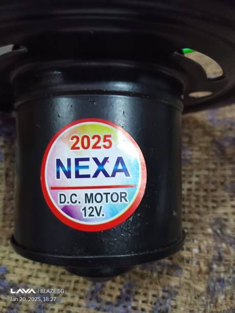 SHARMASTORE DC Motor 12V DC Motor for DC/Solar Fan/Cooler Motor Control Electronic Hobby Kit