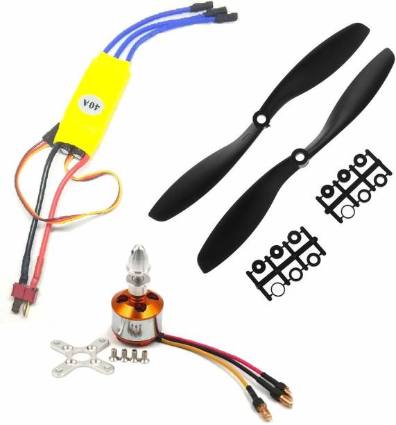 INVENTO 1Pcs 1400KV BLDC Brushless Motor + 40A ESC + 8045 8x4.5 8 inch Automotive Electronic Hobby Kit