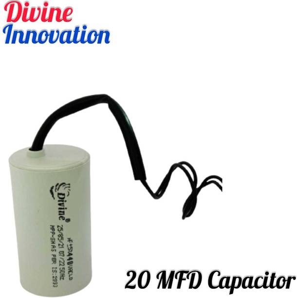 Divine Innovation 20MFD Capacitor For Solar Zatka Machine Solar and Fuel Cell Electronic Hobby Kit