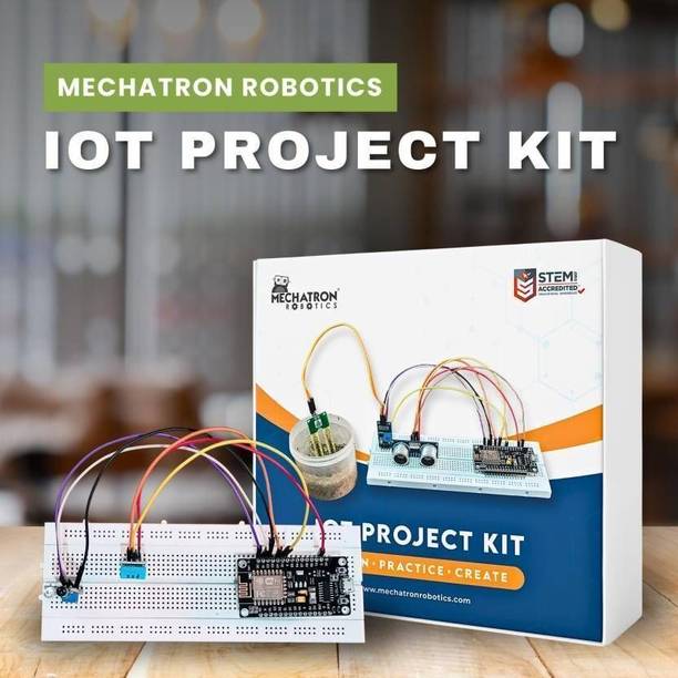 Mechatron Robotics 20+ IOT Project Kit for Age 12+ with FREE Course worth ?6000 Educational Electronic Hobby Kit