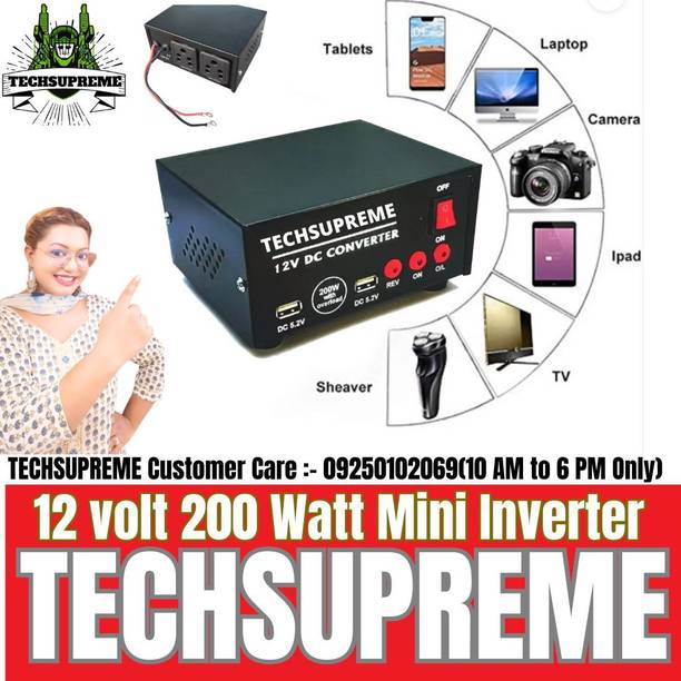 TechSupreme 500 VA Square Wave Inverter