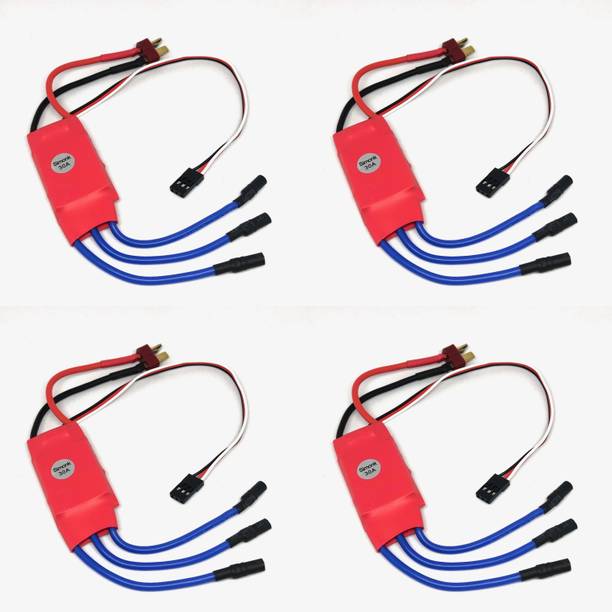 Flyrobo (4 Pcs) Pro3D SimonK 30A 2-3S Brushless ESC For RC Model (High Quality) Electronic Components Electronic Hobby Kit