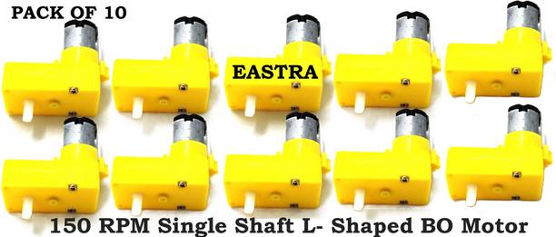 EASTRA FLASH Bo Motor 150 RPM L-Shape 6-12V Single Shaft Electronic Components Electronic Hobby Kit