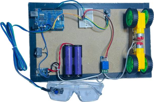 Mechanic37 Anti Sleep Alarm For Driver Eye Blink Sensor ( Programmable Major Project ) Educational Electronic Hobby Kit