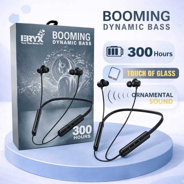 BEEM ERYX Wireless 3 Bluetooth Neckband with 40H Playtime Bluetooth