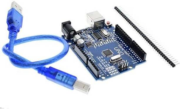 Self Lub UNO SMD R3 Development Board with USB Cable – Compatible with Arduino IDE Electronic Components Electronic Hobby Kit