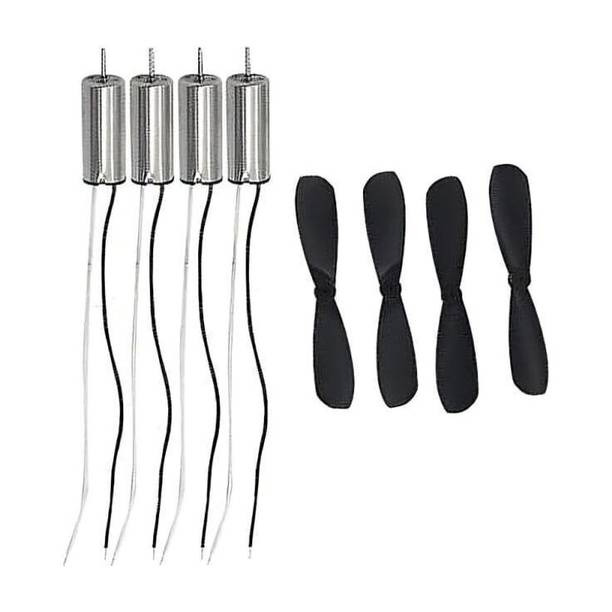 Ekavir 716 Coreless Brushed Motor Set 45000RPM & 45mm Propeller CW CCW for Drone Motor Control Electronic Hobby Kit