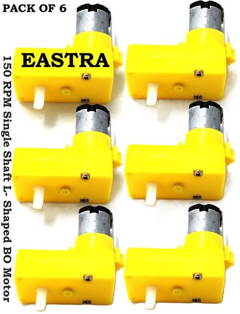 EASTRA L SHAPE Bo Motor 150 RPM L-Shape 6-12V Single Shaft Electronic Components Electronic Hobby Kit