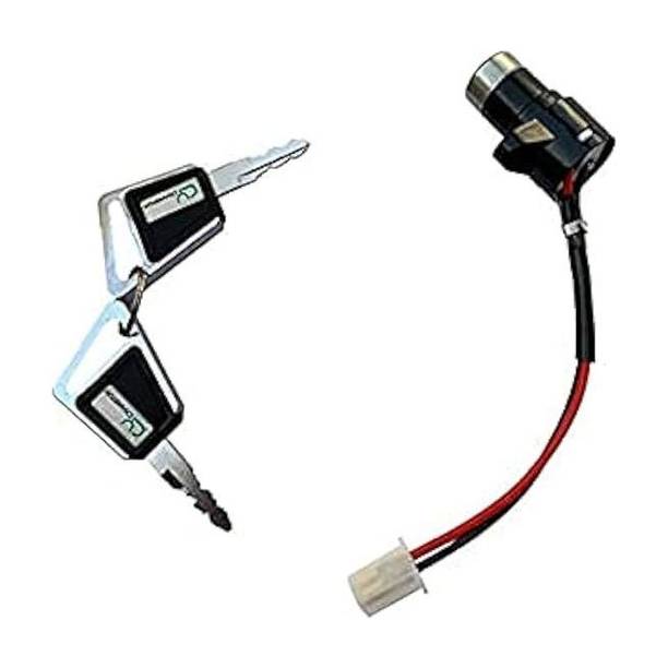 NoddyHuB powr Electric Scooter Electric Bicycle Switch Key Switch Power Lock Electric Bike Automotive Electronic Hobby Kit