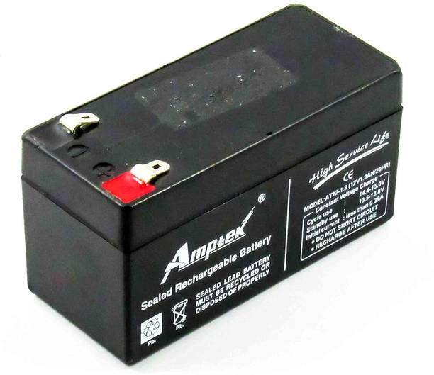 InventoSales 12V 1.3Ah 1300mah Rechargeable sealed lead acid battery Automotive Electronic Hobby Kit