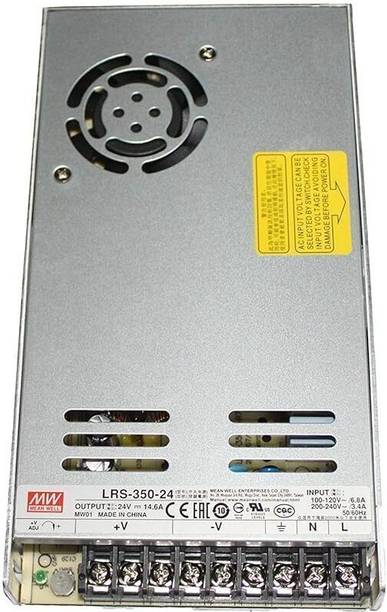 TECHNO Mult-Equip Taiwan Power Supply LRS-350-24, 350W 24VDC 24V 14.6A Ultra-Thin Power Supply Electronic Hobby Kit