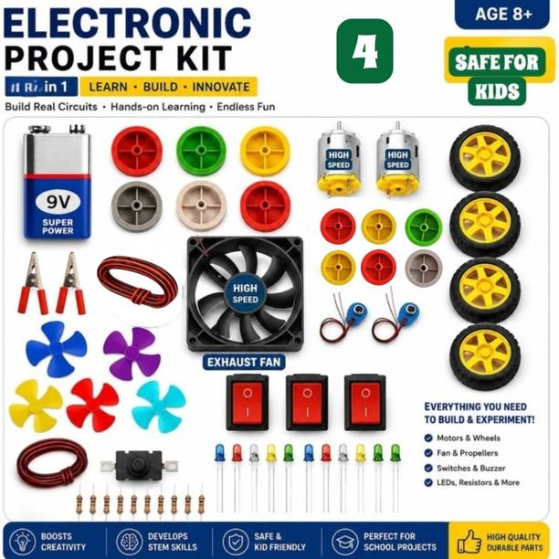 taka saki Electronic science model for kids battery operated experiment kit Motor Control Electronic Hobby Kit
