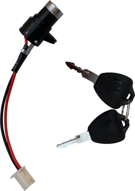 HUMSER Universal Motorcycle Motorbike Electric Bicycle Ignition on/off Key Switch Power battery Lock For Electric Bike Electric Scooter Electronic Components Electronic Hobby Kit