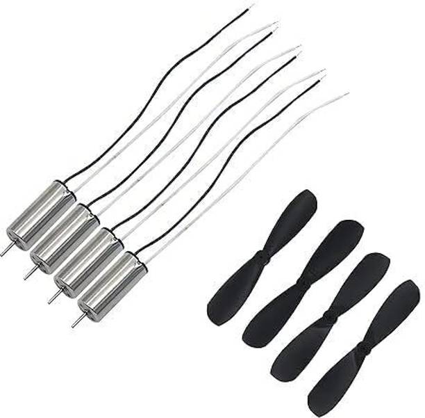 Ekavir 4PCS 7x16mm Coreless 716 Motor for DIY RC Drone 45000RPM Helicopter Use Motor Control Electronic Hobby Kit