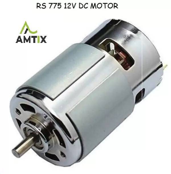 BALRAMA New Arrival DC Electric 775 Motor for Drill 12V 24V Motor (Pack of 1) Probe and Tester Electronic Hobby Kit