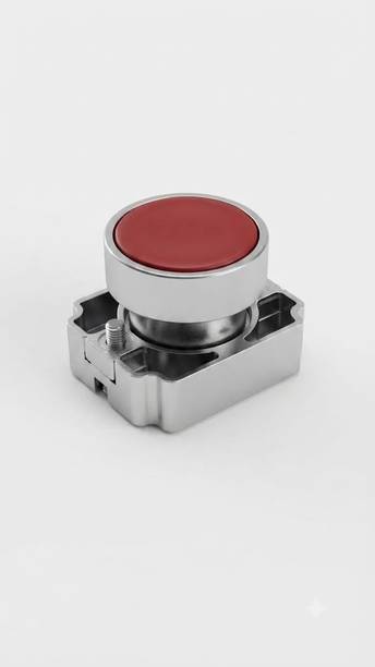 Ceyone AC-220V-Flush Push Button Red Electronic Components Electronic Hobby Kit