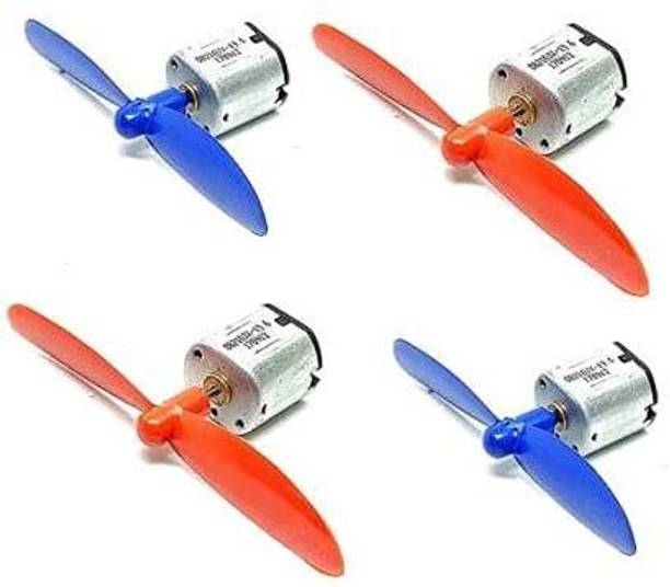 AVS COMPONENTS 3.7V Mini Drone DC Motor 25000 RPM and with 55mm Propeller (2CW and 2 CCW) Pack Of 4pcs FOR KIDS Electronic Components Electronic Hobby Kit